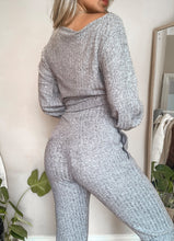 Load image into Gallery viewer, Gym King Ribbed Loose Fit Top - Grey Marl